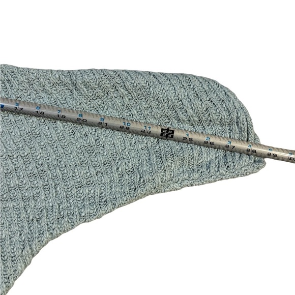 Anthropologie Crewneck Batwing Knit Sweater Sky Blue Size‎ Small - Picture 10 of 10